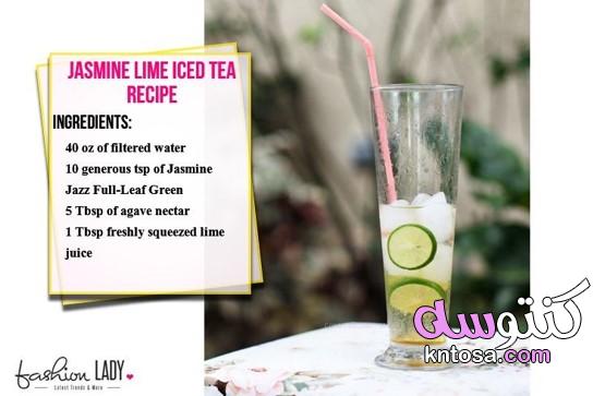 طريقة سهلة لعمل شاي مثلج،طريقة عمل الشاي المثلج (آيس تي)،العطش، التبريد وصفات الشاي المثلج kntosa.com_17_20_158