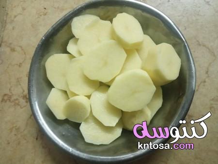 طريقة عمل البطاطس المهروسة بالثوم , بطاطس مسلوقة بالخل والثوم , طريقة عمل البطاطس المهروسة kntosa.com_18_19_156