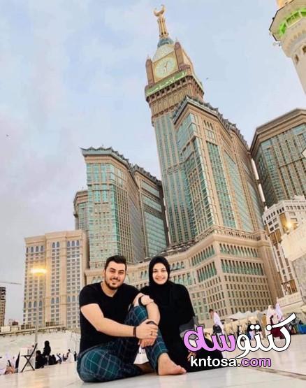 أجمل الصور للمتزوجين المسلمين،صور زوجين في مكة،الحرم المكي زوجين عند الكعبة kntosa.com_18_21_161