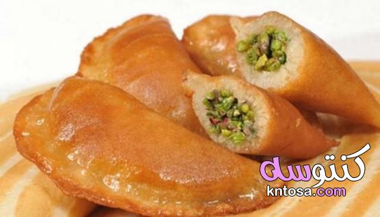 طريقة عمل قطايف بالفستق الحلبي - حلويات رمضان2021 kntosa.com_18_21_161