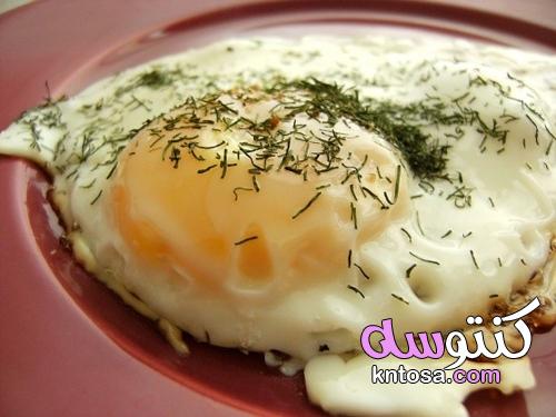 تحضير البيض الأومليت مع الشبت kntosa.com_18_21_162