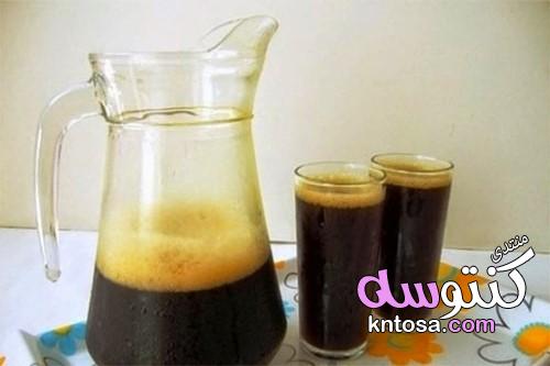 عصير الخروب ، مكونات عصير الخروب ، طريقة عصير الخروب 2019 kntosa.com_19_19_155