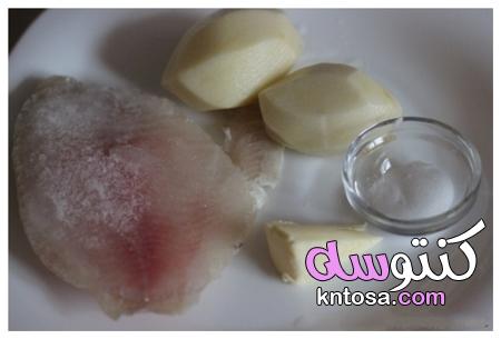 وصفة البطاطس مع السمك وصفة للأطفال،السمك مع البطاطس وحبة مفيدة للاطفال kntosa.com_21_20_157