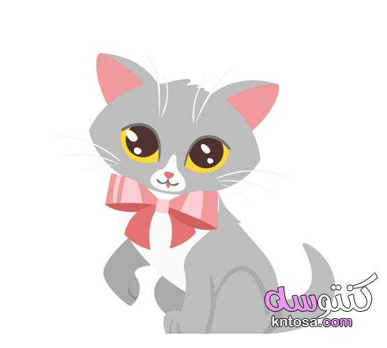 فن المتجهات الحرة على وجه القط kntosa.com_21_21_161