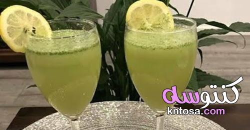 طريقة عمل عصير الليمون بالنعناع مثل المطاعم kntosa.com_21_21_162