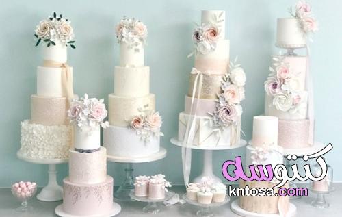 7 اتجاهات مختلفة لكعكة الزفاف ،موديلات كعكة الزفاف 2022 kntosa.com_21_21_162