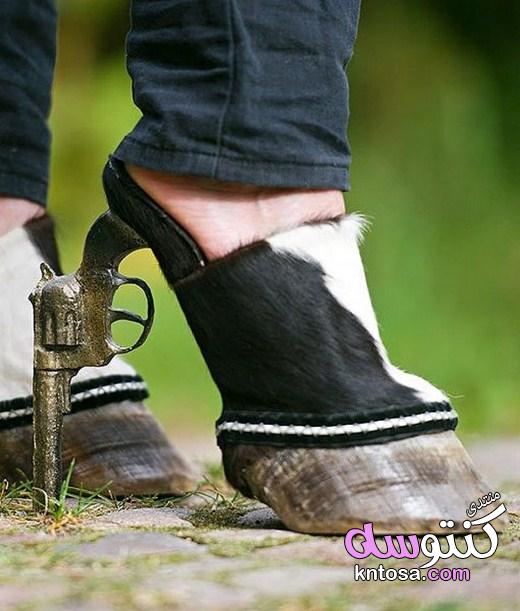 أغرب الأحذية في العالم,شاهد اغرب الاحذية النسائية في العالم,صور تصميمات أحذية أغرب من الخيال2019 kntosa.com_22_19_154