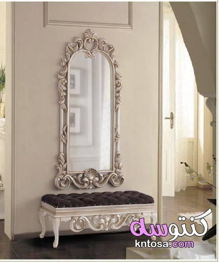 تصميمات لـ المرآة في مدخل البيت روعه,احلى ديكور المرايا في البيت,ديكور المرايا في المنزل2020 kntosa.com_22_19_156