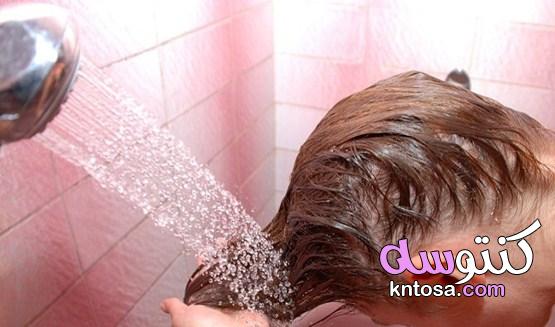 الطريقة الصحيحة لغسل الشعر بالخطوات kntosa.com_22_21_161