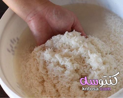 استخدامات ماء الأرز للبشرة والشعر kntosa.com_22_21_162