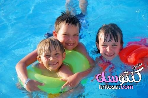 تعليم السباحة لطفلك، السن المناسب لتعليم السباحة لطفلك،سباحة الاطفال kntosa.com_23_19_155