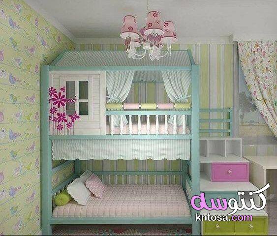 ديكورات غرف نوم اطفال,تصميمات مبهجة لغرف الاطفال,افكار والوان روعه لغرف الاطفال2020 kntosa.com_24_19_156