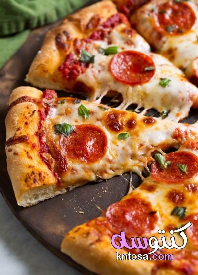 شرح مبسط لكيفية عمل البيتزا الايطالية فى المنزل بطريقه سهلة و نتائج جيدة kntosa.com_24_21_161