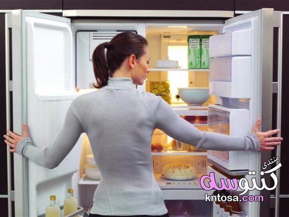 ريحة الثلاجه كيف تروح,رائحة في الثلاجة,اسباب رائحة الثلاجة,كيف اجعل رائحة الثلاجة جميلة kntosa.com_25_19_155