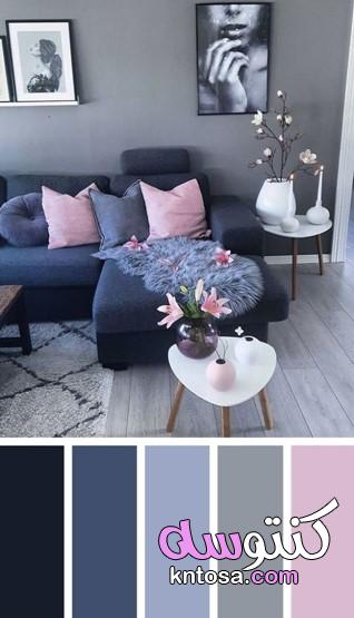 صور ارقى الدهانات للمنازل 2020،بالصور أناقة اللون الرمادي في غرف المعيشة الحديثة kntosa.com_25_19_157