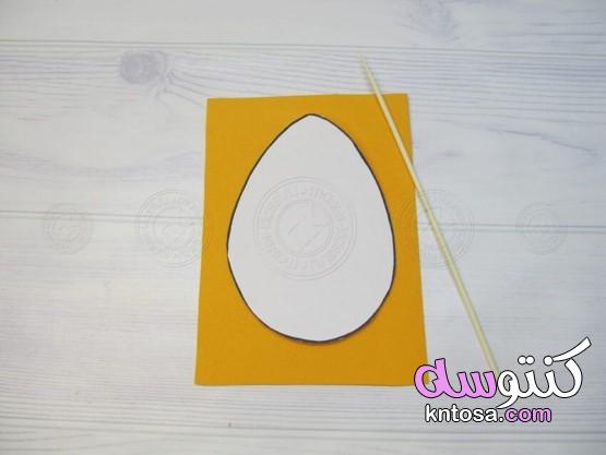 الحرف اليدوية لعيد الفصح - مغناطيس على شكل بيضة بيديك 2021 kntosa.com_25_20_160