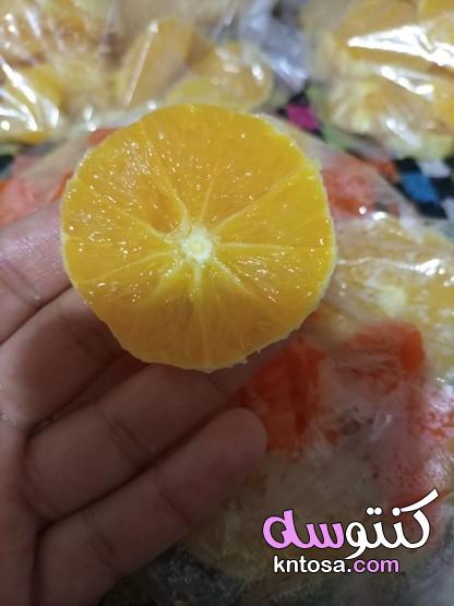 تخزين عصير البرتقال بالجزر لرمضان بجد تحفه وهيسهل عليكي تعب كتير. kntosa.com_25_21_161