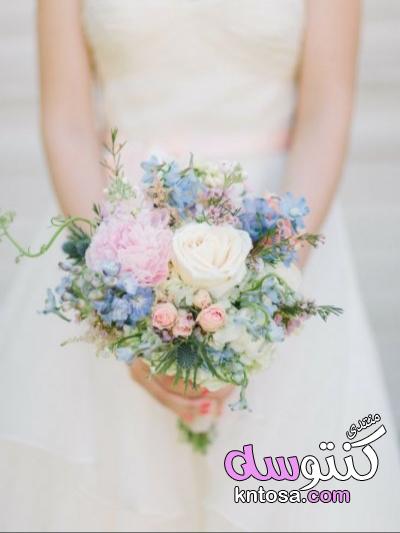 باقات ورد للعروس بألوان الباستيل موضة 2019 kntosa.com_26_19_155