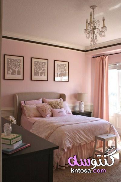 ديكورات Baby Pink,اروع ديكورات باللون البينك,تركيب اللون البينك,غرف نوم وردي ورمادي kntosa.com_26_19_155