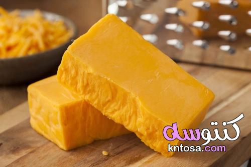 طريقة عمل الجبنة الشيدر في المنزل بطريقة سهله وبمكونات بسيطة في المنزل kntosa.com_27_21_162