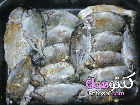 طريقة عمل السمك المشوى زى المحلات،حشوة السمك المشوي، تتبيلة سمك بالفرن لذيذه kntosa.com_29_19_157