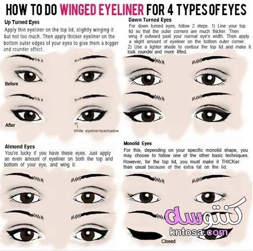 نصائح مقاومة للتلطخ حول استخدام محدد العيون بالطريقة الصحيحة kntosa.com_29_21_161