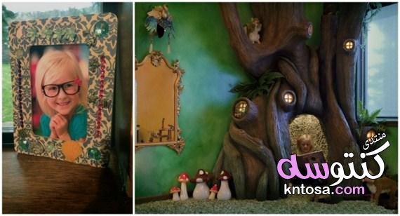 بالصور عمل غرفة مع شجرة خرافية لابنتها رائعة وجديدة 2019 kntosa.com_30_19_155