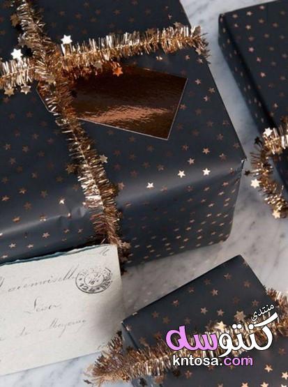 اشكال تغليف هدايا بالورد,طريقة تغليف الهدايا بالقماش,طريقة تغليف الهدايا بالخطوات,تعلم تغليف الهدايا kntosa.com_30_19_155