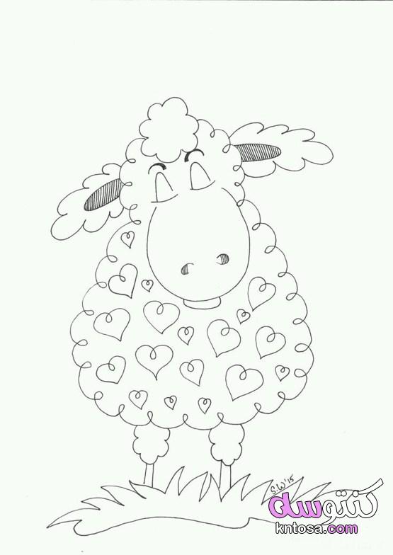 خروف العيد للتلوين2020.اجمل رسومات للاطفال kntosa.com_30_19_156