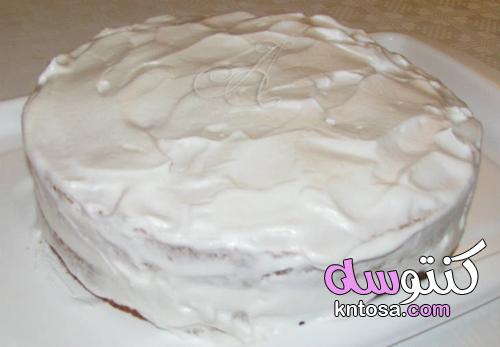 كعكة الفاكهة الوردية والبيضاء منتدى كنتوسه kntosa.com_30_21_162