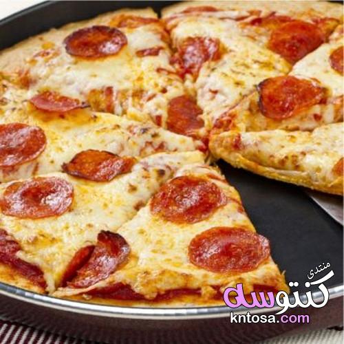 أنواع البيتزا بالصور,انواع البيتزا واسمائها,جميع انواع البيتزا - بالصور طريقه تحضير البيتزا kntosa.com_31_19_155