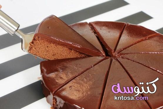 طريقة عمل عمل كيك بالشوكولاتة، تحضير عمل كيك بالشوكولاتة 2020 kntosa.com_31_19_156